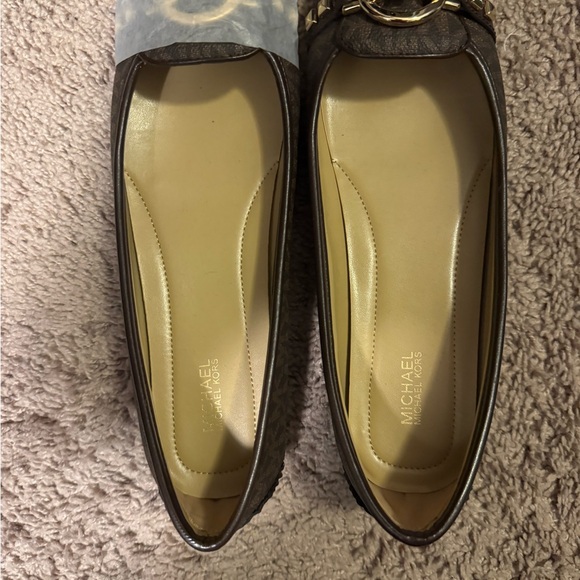 Michael Kors Dark Brown Women's Loafers - Picture 1 of 2
